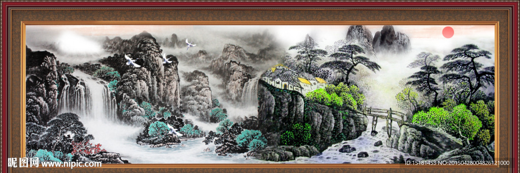 国画山水