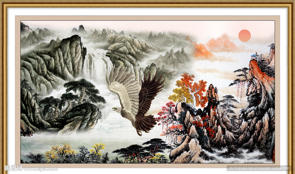 国画山水