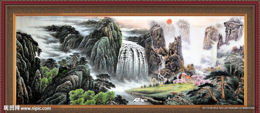 国画山水
