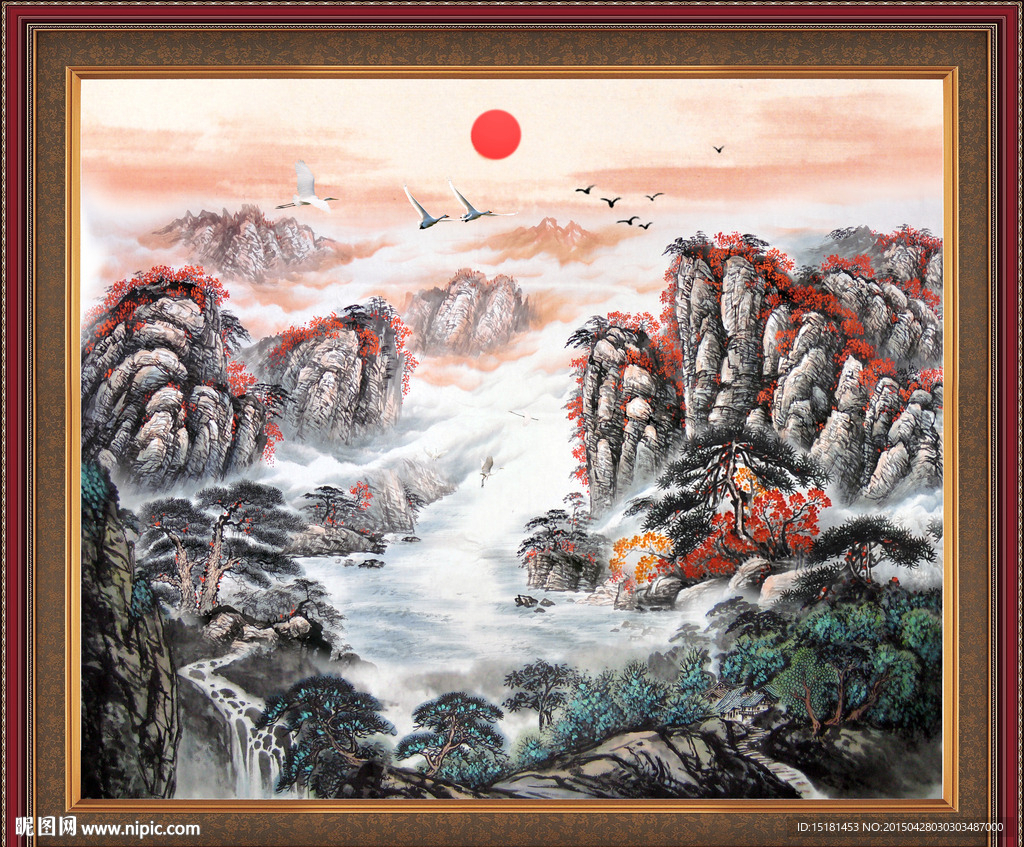 国画山水