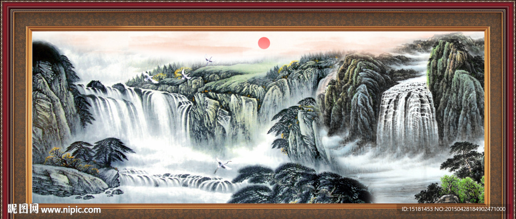 国画山水