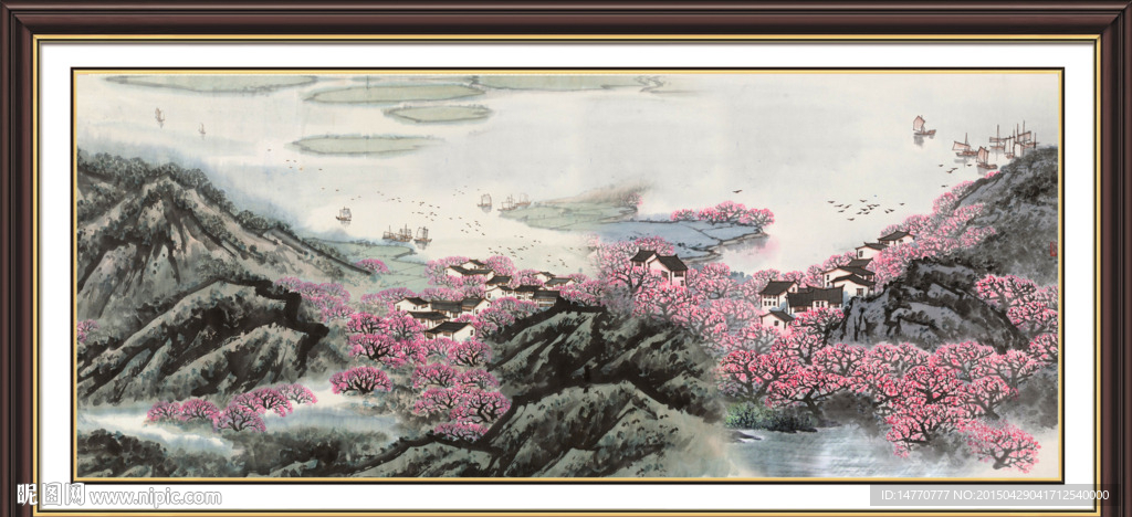国画山水