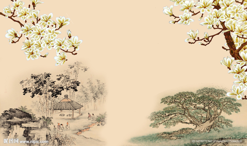 国画花鸟图
