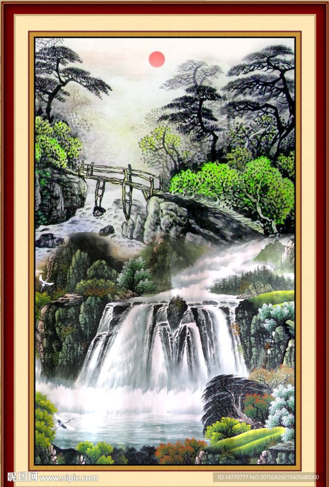 国画山水