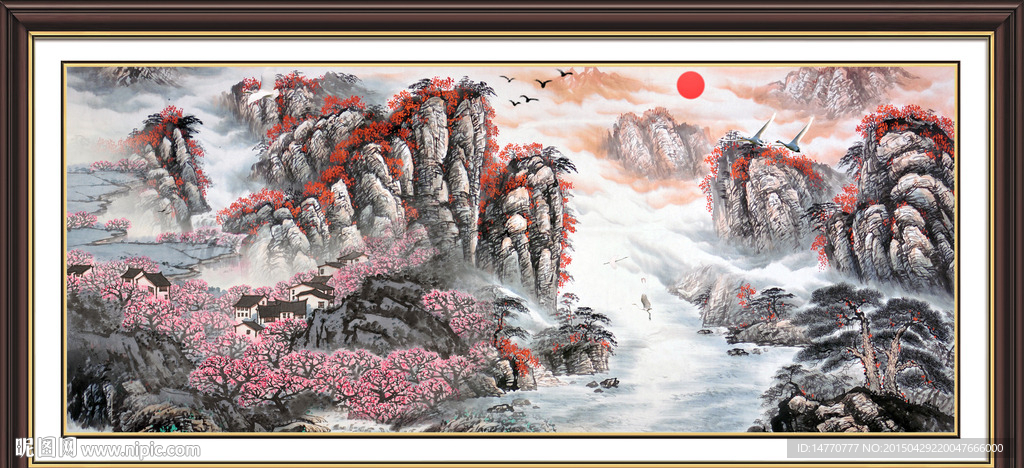 国画山水