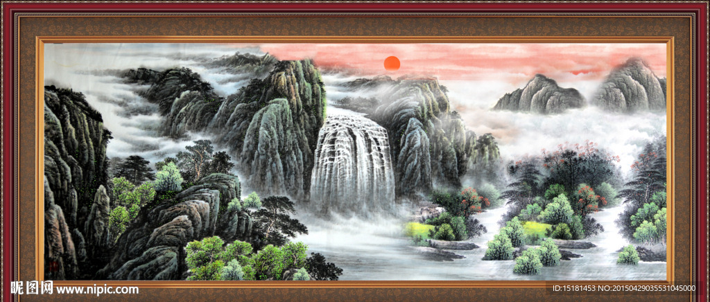 国画山水