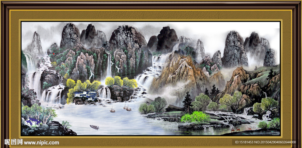 国画山水