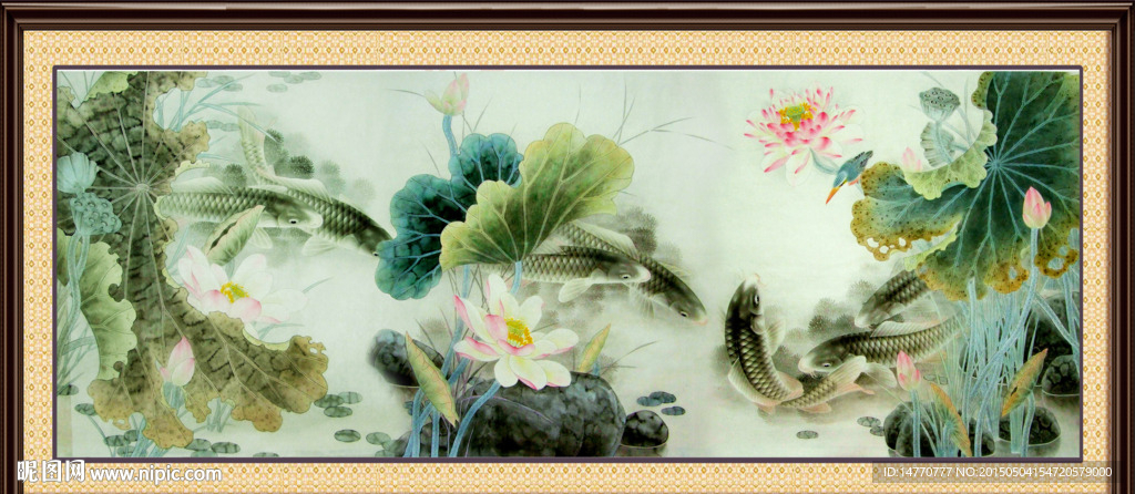 荷花图