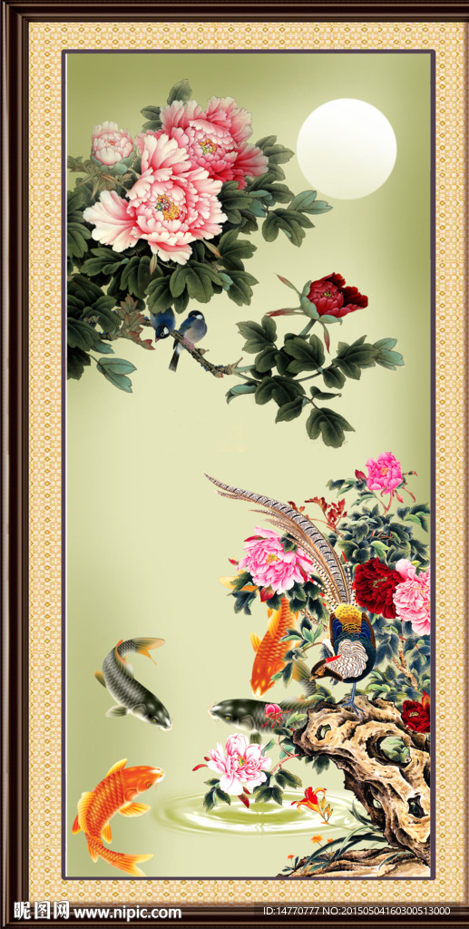 花开富贵 牡丹图