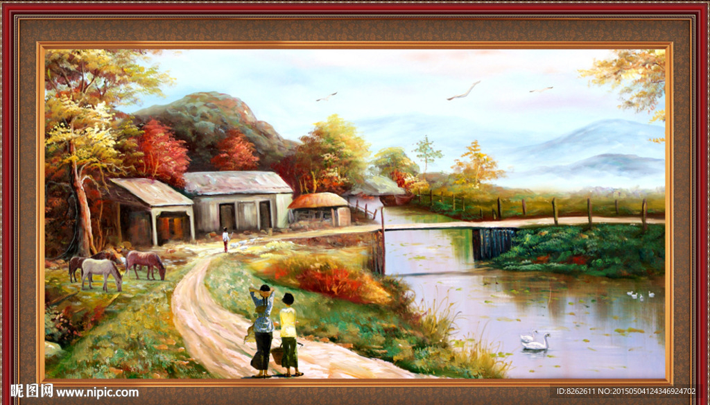 油画