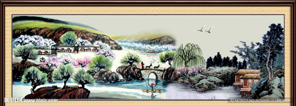 国画山水