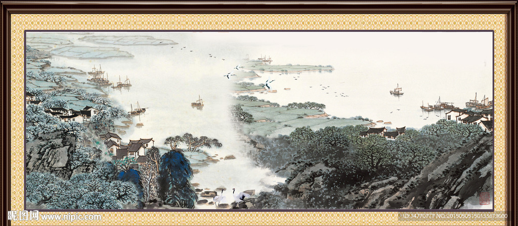 国画山水