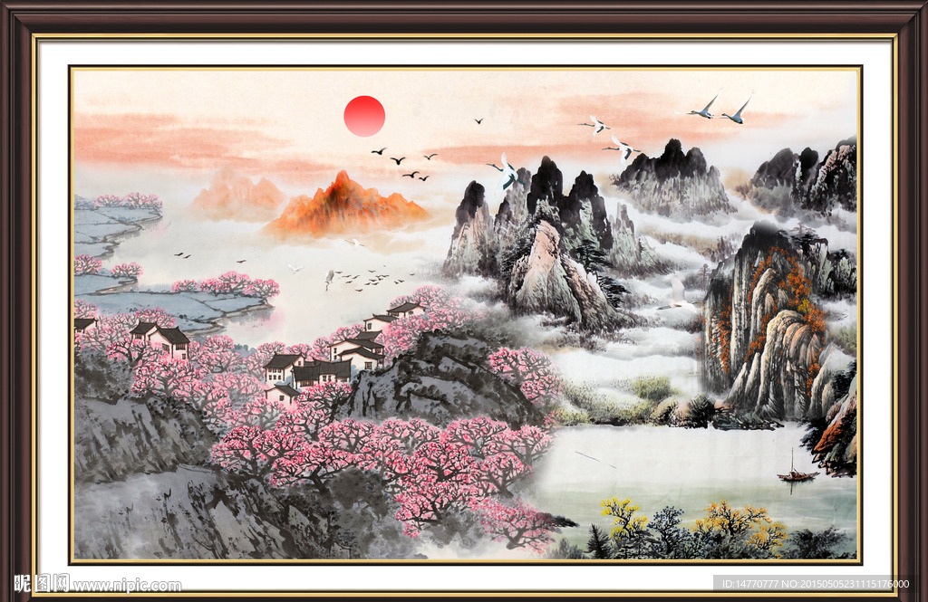 国画山水