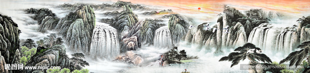 山水画