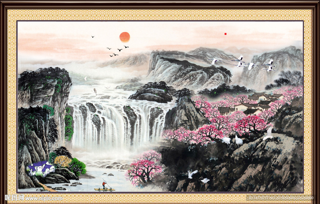 国画山水