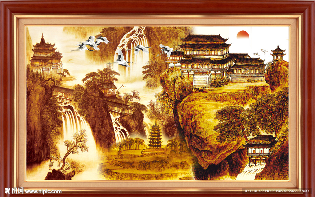 国画山水