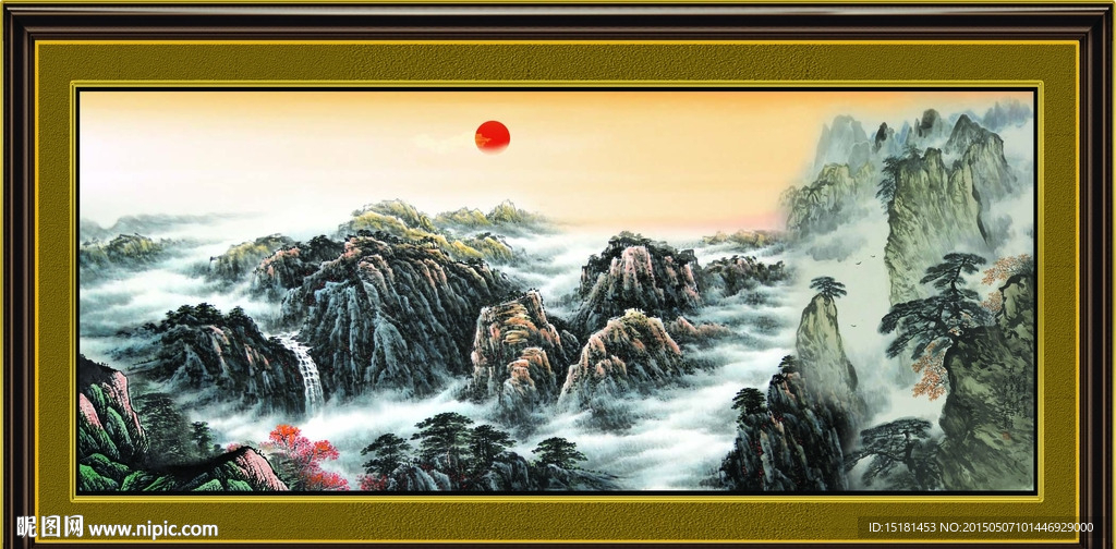 国画山水