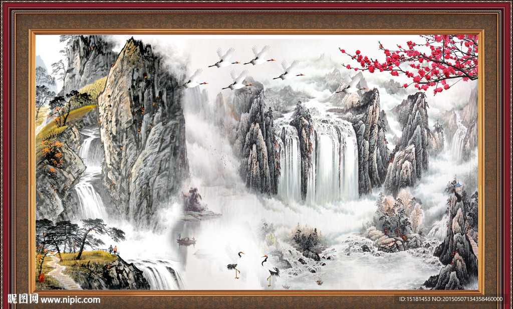 国画山水
