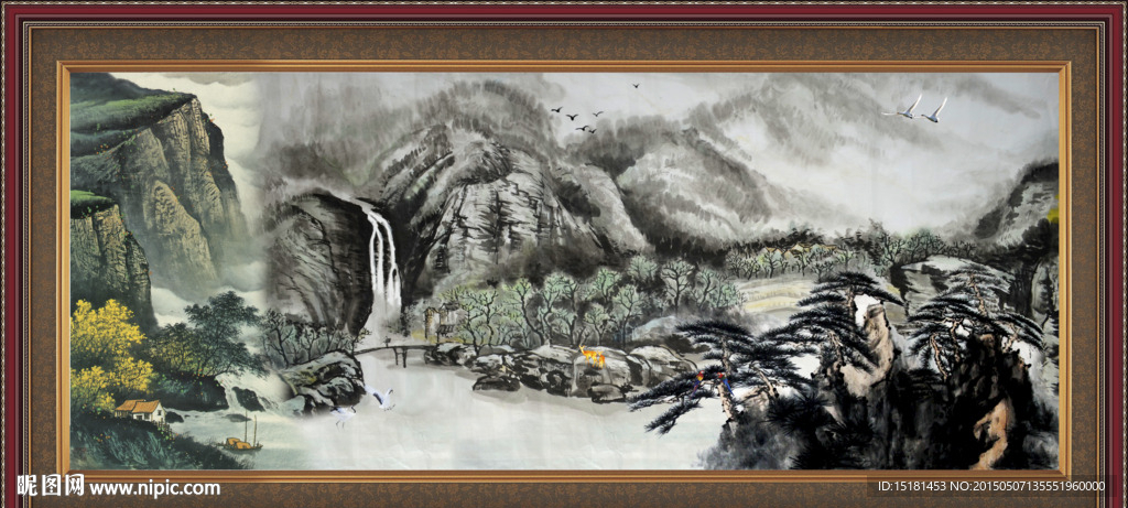 国画山水