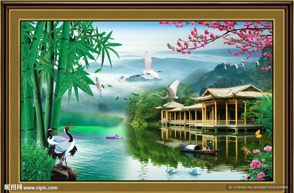 风景如画