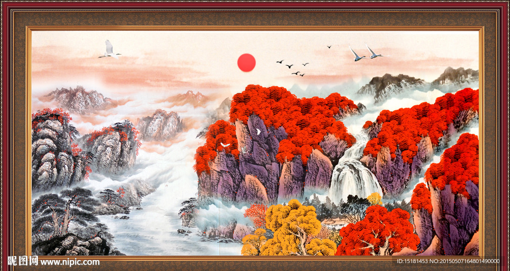山水国画