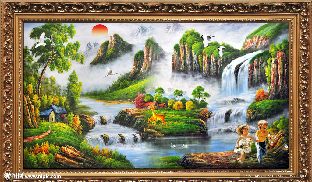 油画风景