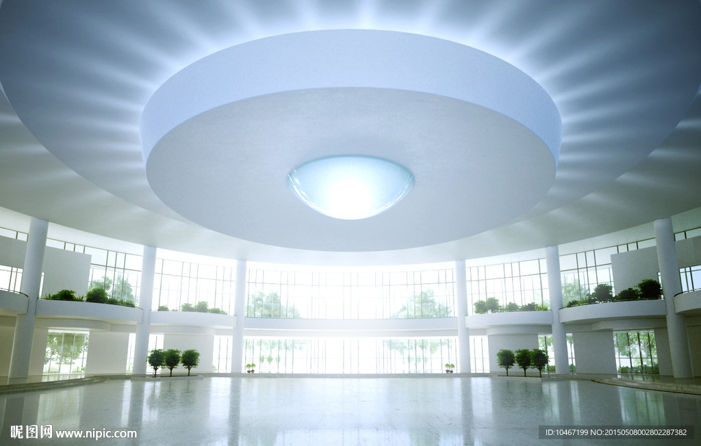 现代空间 3D