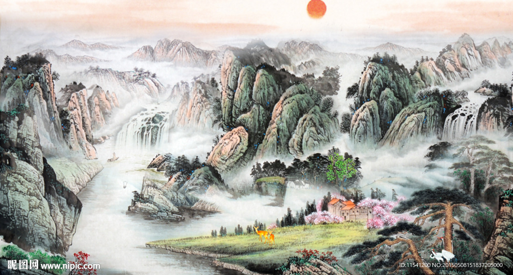 山水画