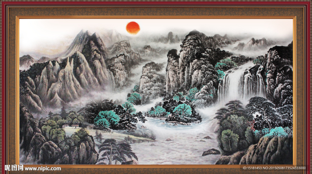 国画山水