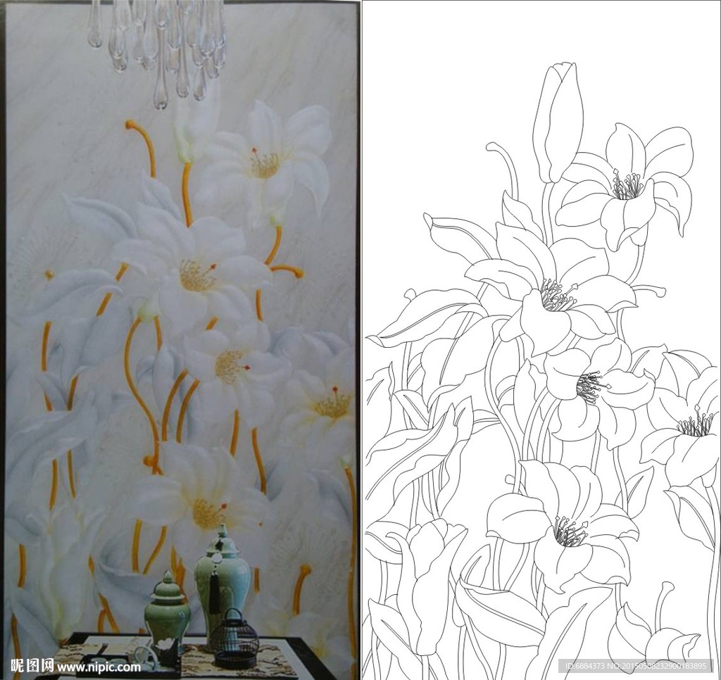 百合花