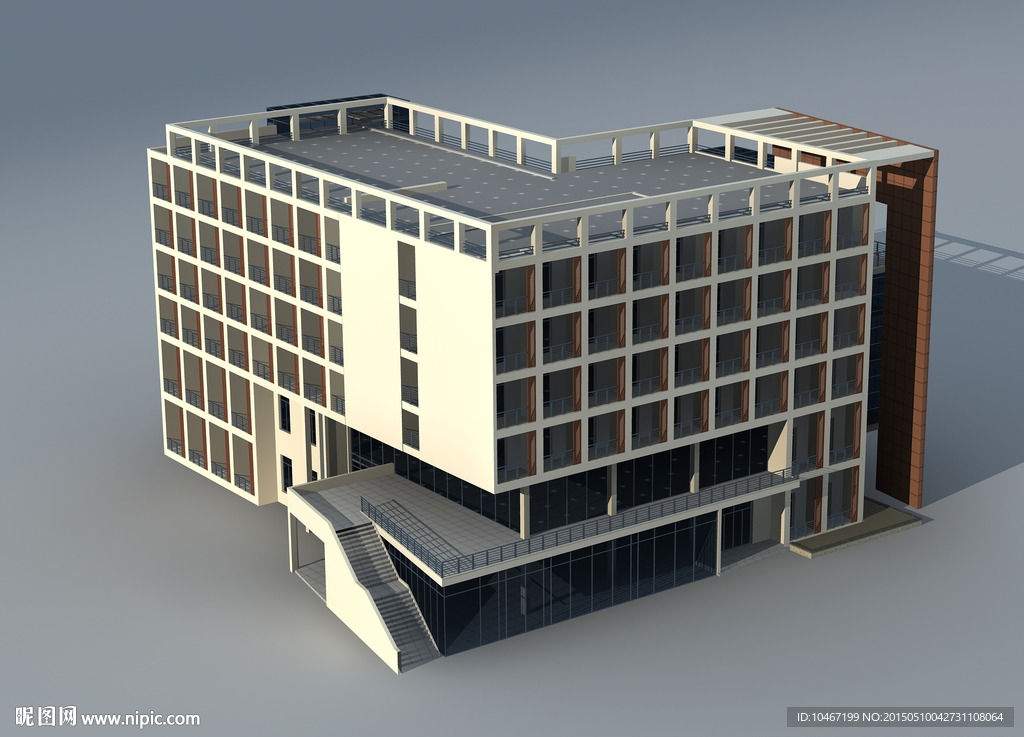 建筑 3D 模型