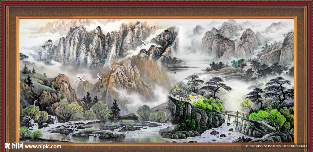 国画山水