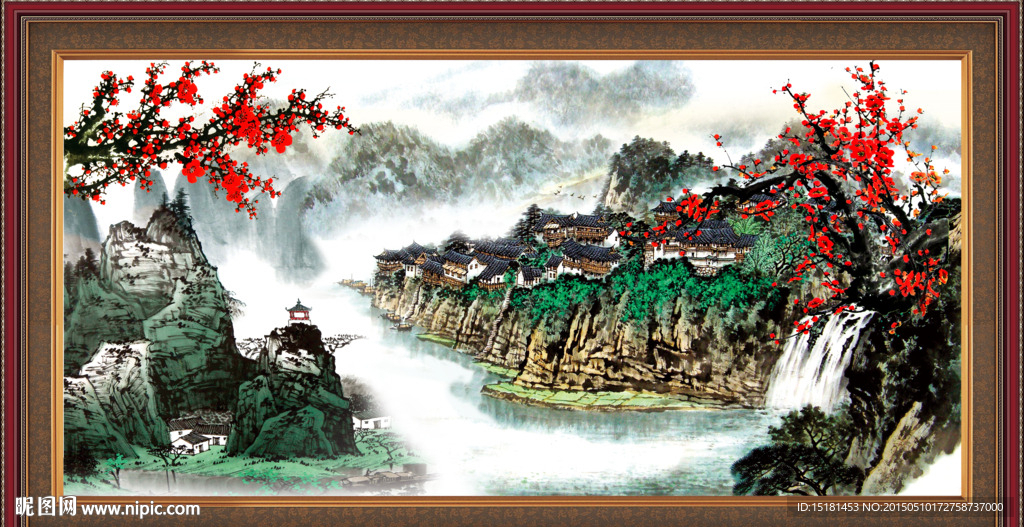 国画山水