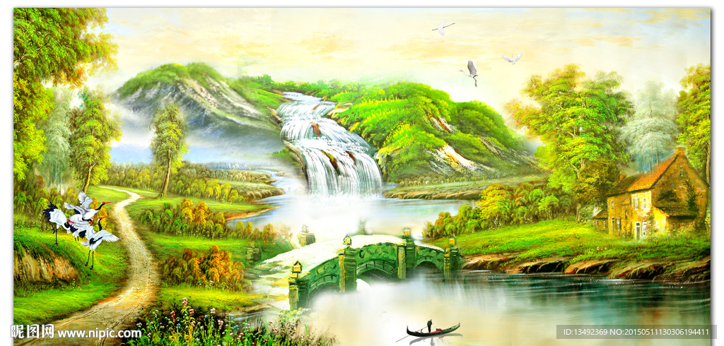 风景油画