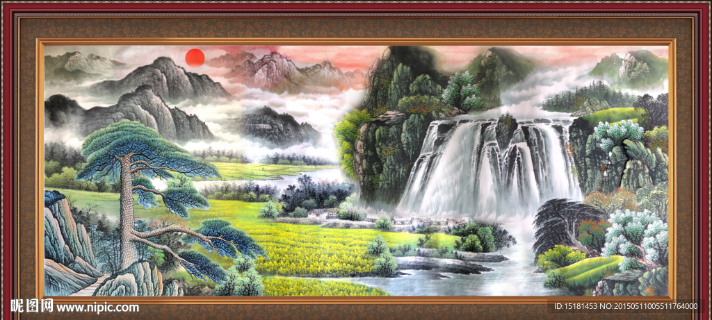 国画山水