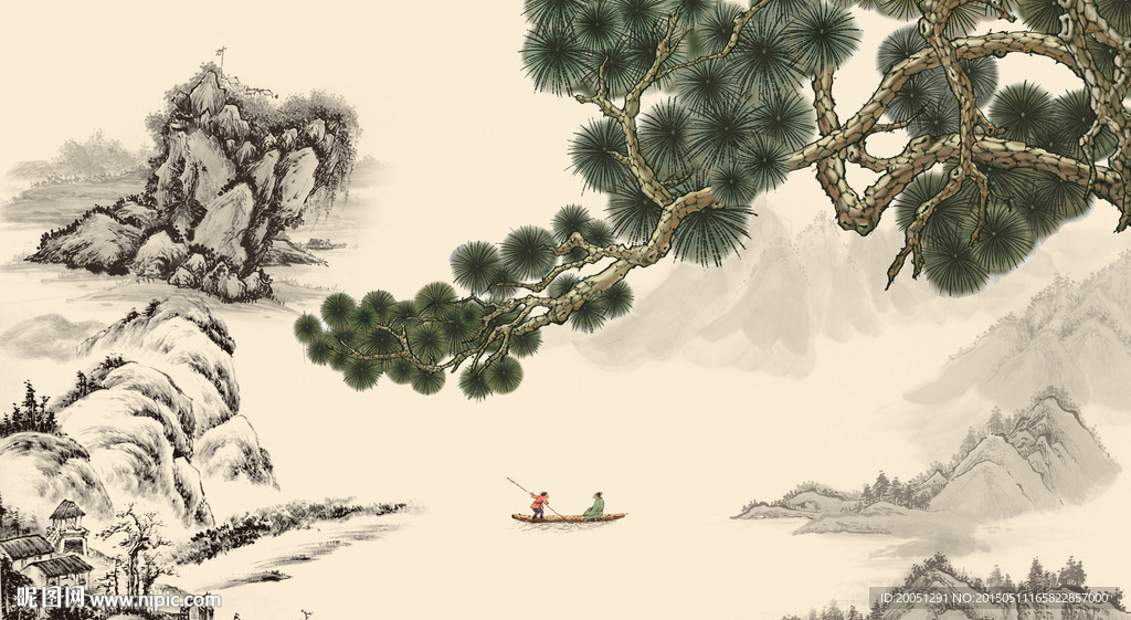 中国风 电视背景墙