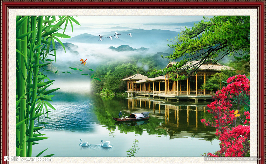 风景如画