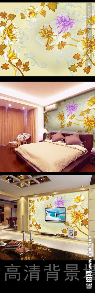 卧室软包背景墙