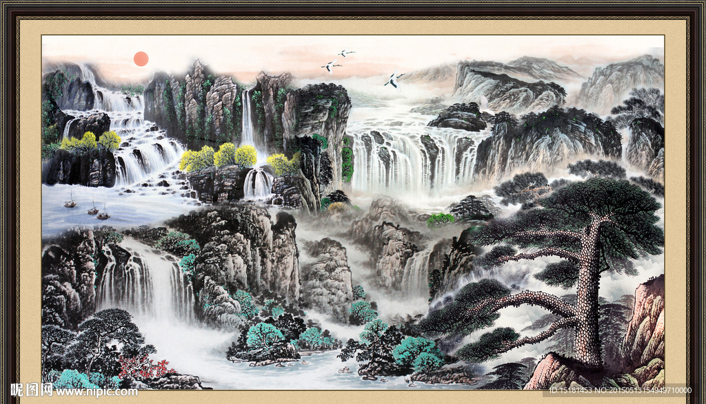 国画山水