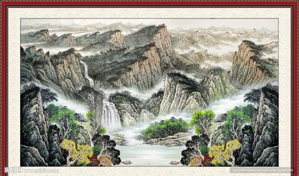 国画山水