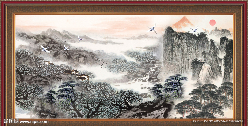 国画山水