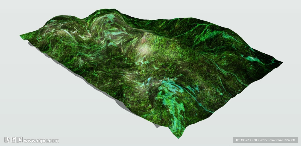 山势3D模型