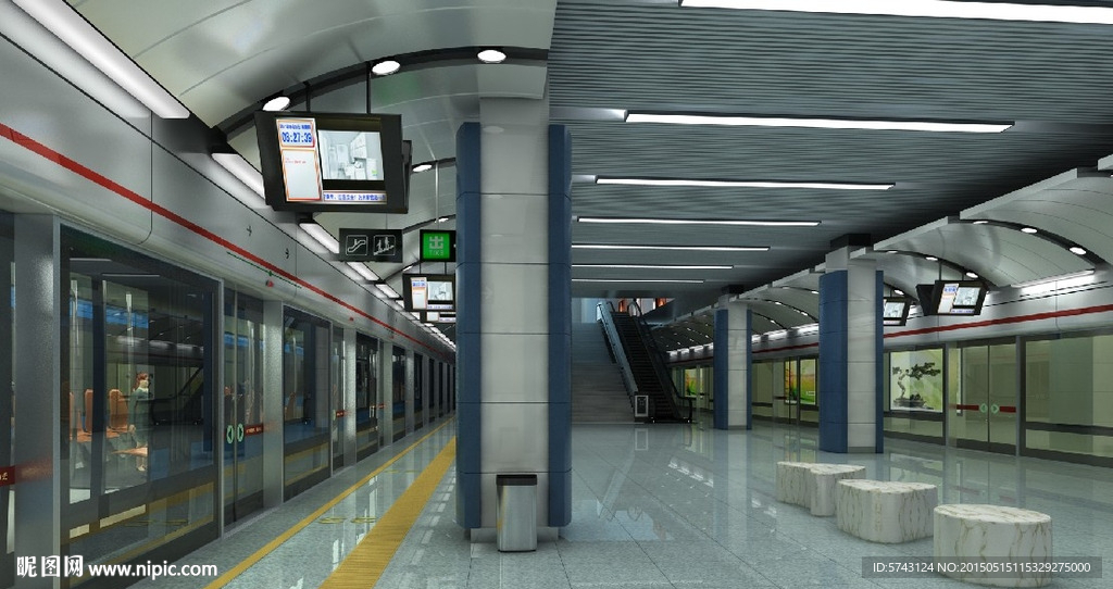 3d地铁模型