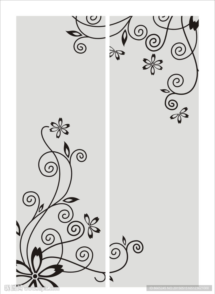 移门花纹