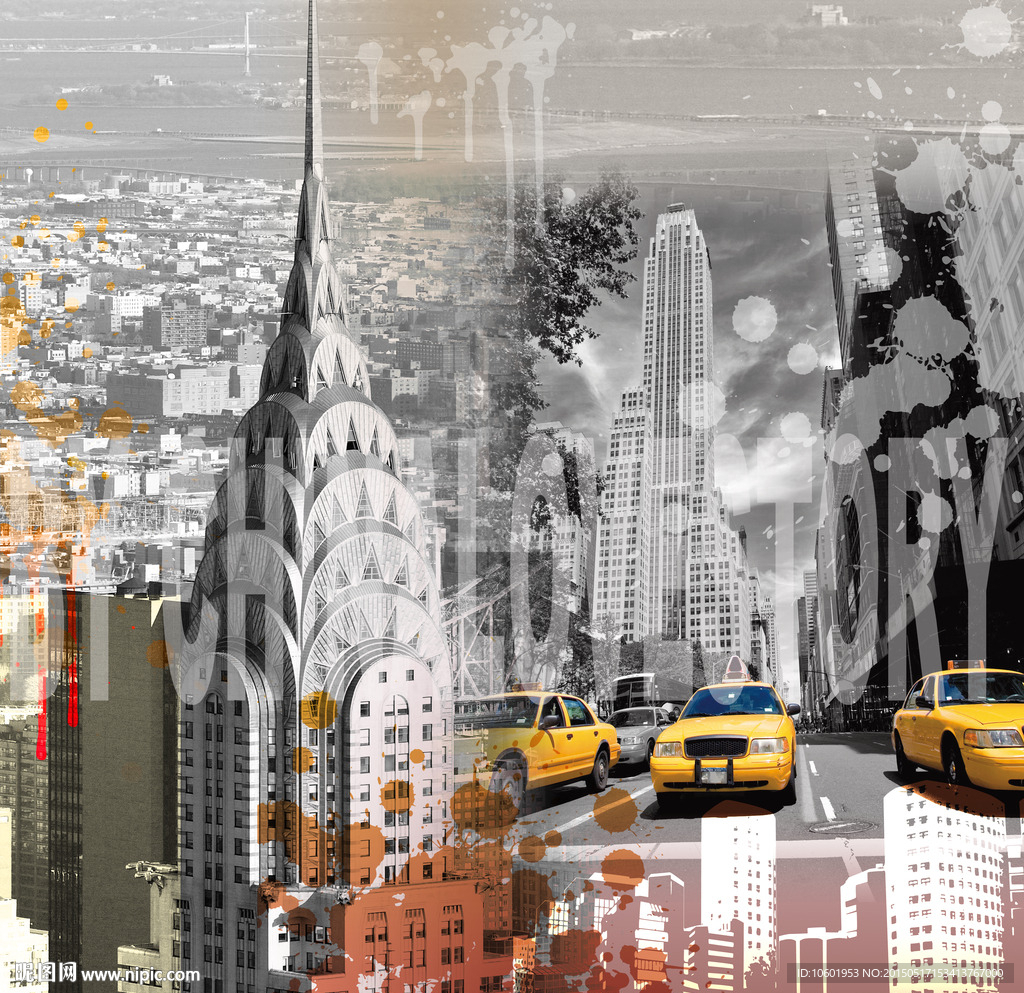 欧美风格装饰画