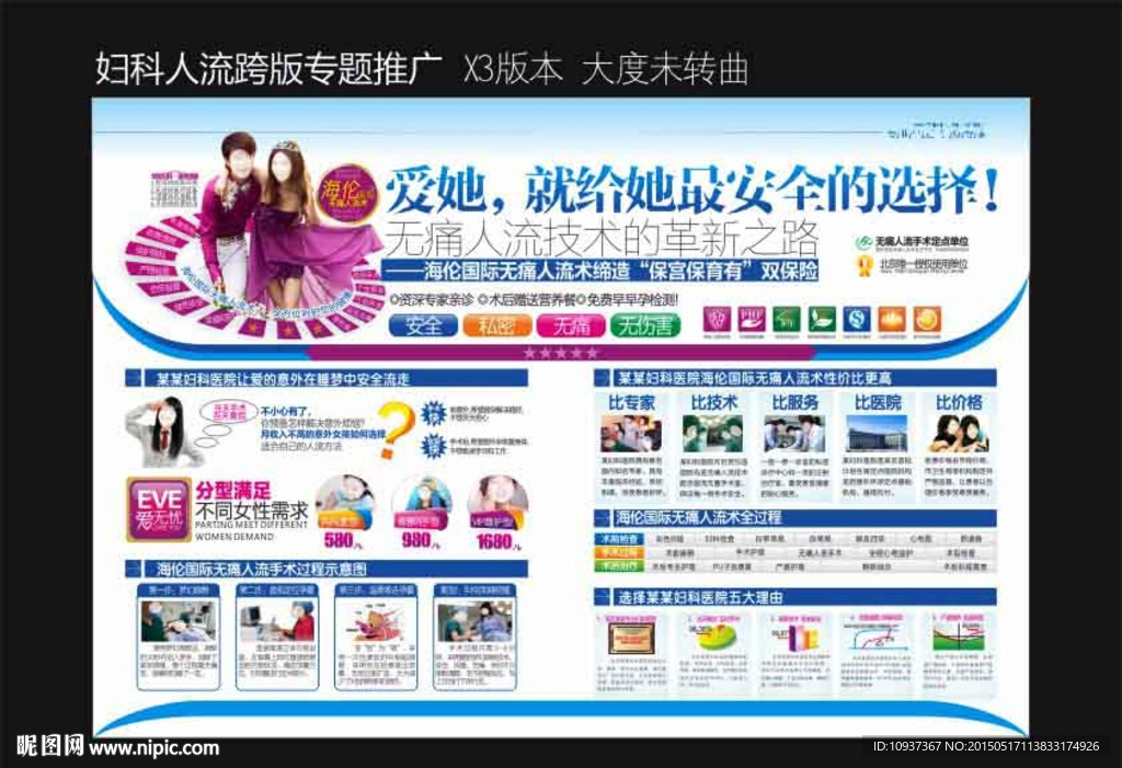 妇科人流 人流跨版 人流专题