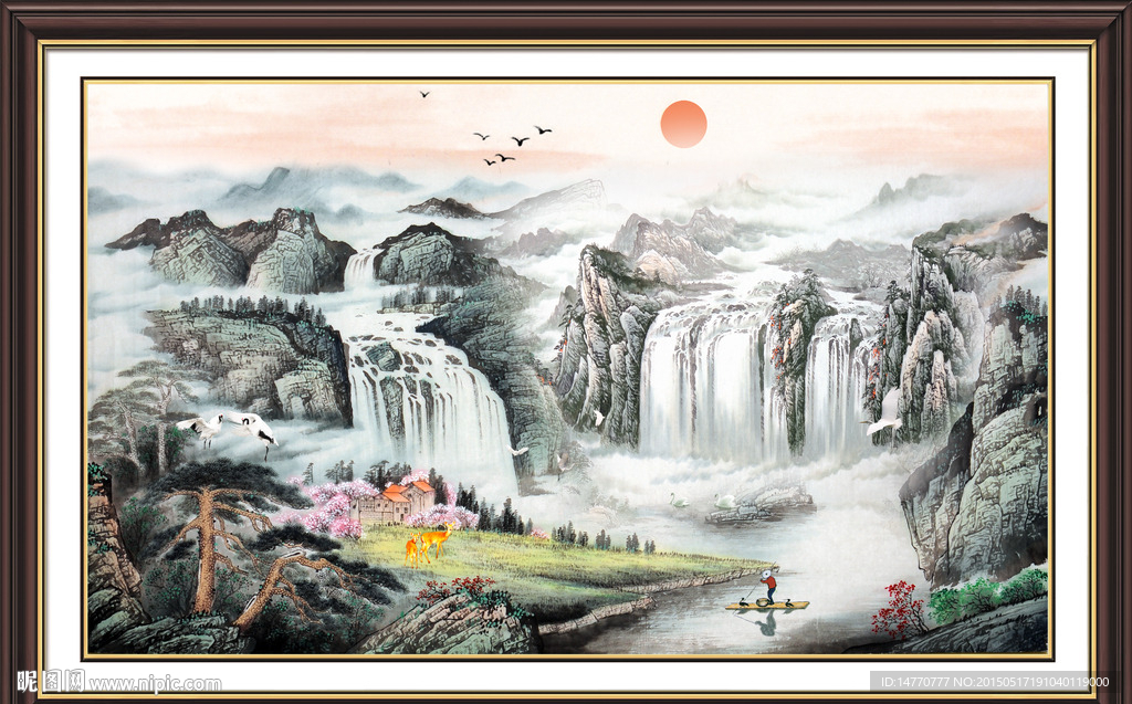 国画山水