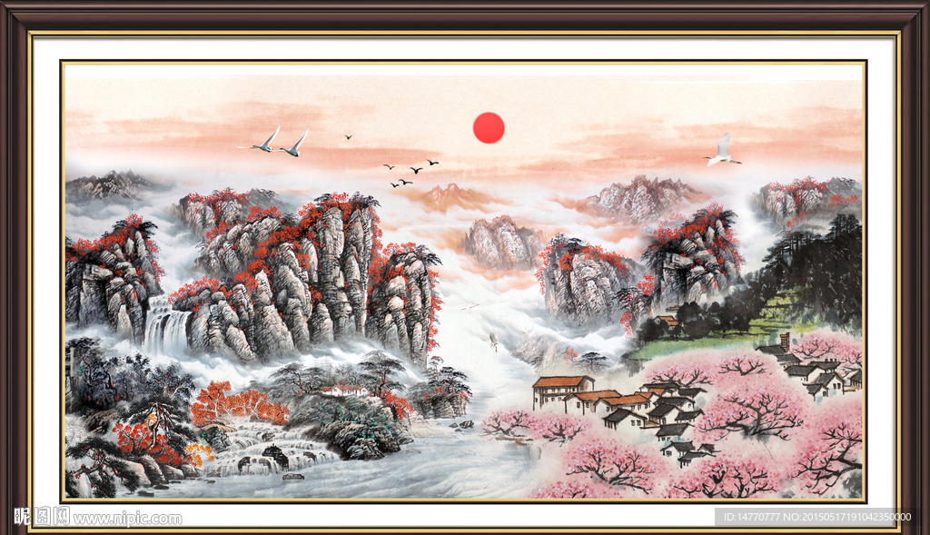 国画山水