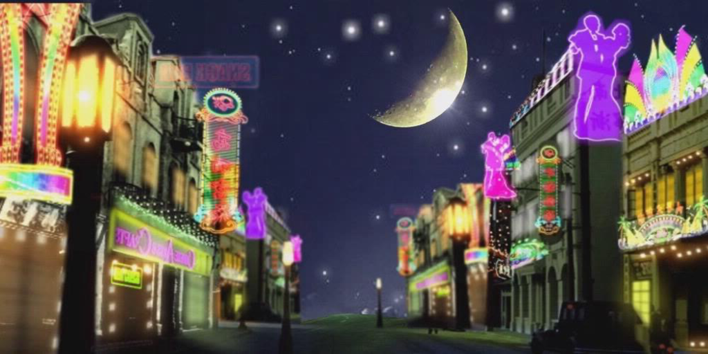 夜上海背景