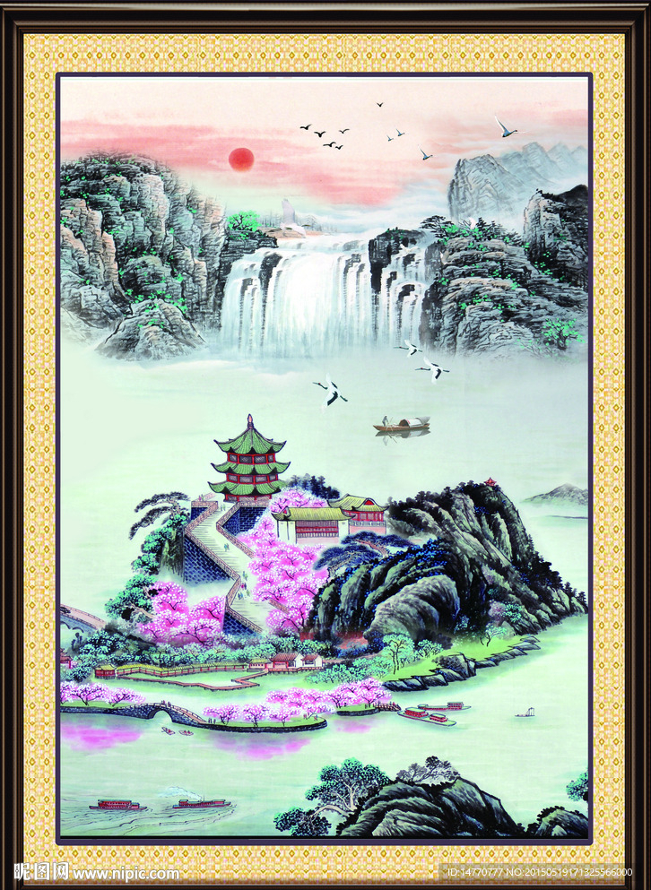 国画山水